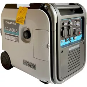 موتور برق ۴ کیلووات بنزینی سایلنت تک فاز ریموت استارت اینورتری لانسین مدل GR4800IS