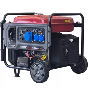 موتور برق بنزینی Loncin مدل GH9000i ظرفیت ۹ کیلووات تک فاز