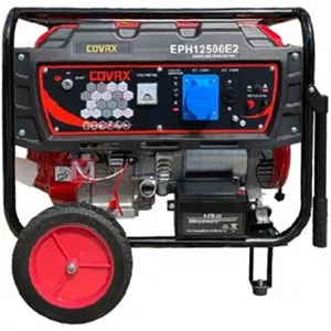 موتور برق ۸.۵ کیلووات سه گانه سوز تک فاز استارتی کواکس مدل EPH12500E2 GAS