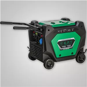موتور برق 9.5 کیلووات بنزینی سایلنت سه فاز استارتی اینورتری GPT مدل GPI-10000SiE