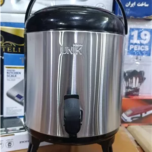کلمن ۸ لیتری یونیک استیل دوجداره