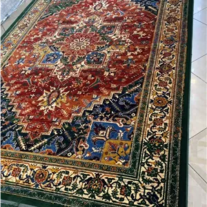 فرش سین راد هریس سبزلاکی7040