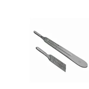 دسته تیغ بیستوری شماره ۴ | با کیفیت عالی و طراحی ارگونومیک(استیل درجه1)