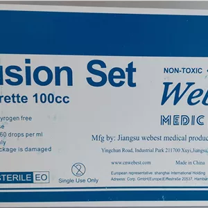 میکروست پزشکی WEBEST ست تزریق دقیق با کنترل جریان مایعات