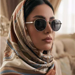 عینک آفتابی برند Beeline مدل کلاسیک فریم فلزی | دارای استاندارد UV400