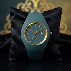 ساعت آیس ژله ای ice زنانه رنگ سبز سلطنتی