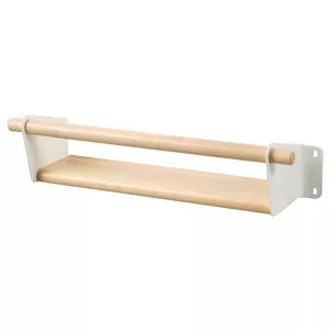 شلف دیواری ۵ عدد قلاب ایکیا مدل NEREBY کد 904.659.24 و 204.763.51