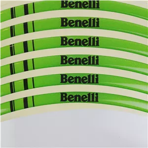 برچسب دور رینگ موتورسیکلت benelli بنلی سبز