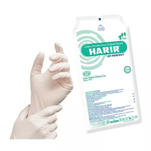 دستکش جراحی بدون پودر حریر - سایز 7.5