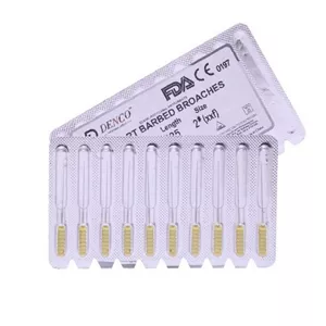باربروچ دنکو طول ۲۵ میلی‌متر | DENCO Barbed Broaches - 10-40آسورت