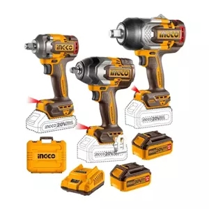 مجموعه بکس شارژی اینکو مدل COSLI250386 – سه عدد بکس شارژی 20 ولت (1350، 850 و 400 نیوتن متر)