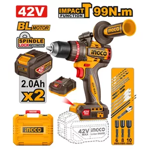 دریل ضربه‌ای شارژی 42 ولت اینکو مدل CIDLI429982