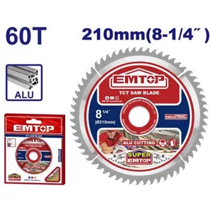 تیغ آلومینیوم بر 210 میلی‌متری امتاپ EMTOP مدل ETCT2210601