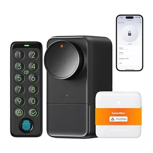 قفل هوشمند وای فای همراه صفحه‌ کلید لمسی مدل Smart Lock Pro برند SwitchBot