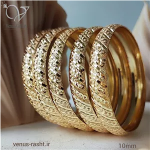 النگو ژوپینگ طرح طلا مدل نقطه کوب کد 1281