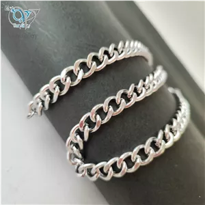 زنجیر مردانه مدل کارتیر استیل