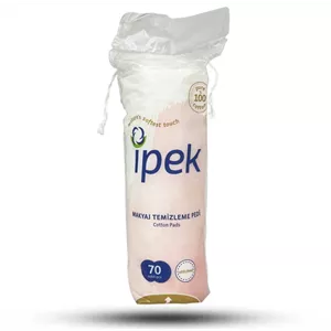 پد آرایش پاک کن سکه ای ایپک (IPEK) 70 تایی