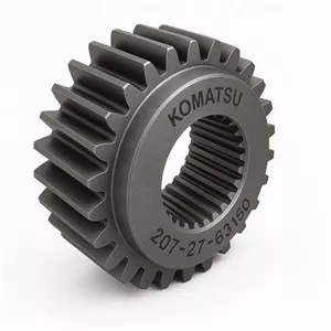 چرخ دنده (GEAR) بیل مکانیکی کوماتسو/ شماره فنی: 63150-27-207