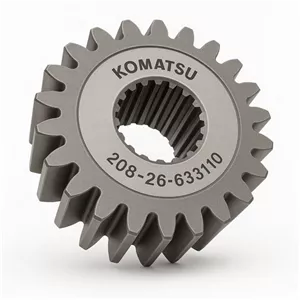 چرخ دنده (GEAR) بیل مکانیکی کوماتسو/ شماره فنی: 63110-26-208