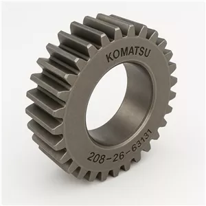 چرخ دنده (GEAR) بیل مکانیکی کوماتسو/ شماره فنی: 63131-26-208