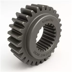 چرخ دنده (GEAR) بیل مکانیکی کوماتسو/ شماره فنی: 21N-27-31260