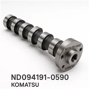 میل لنگ (CAMSHAFT) موتور دیزلی کوماتسو/ شماره فنی: nd094191-0590