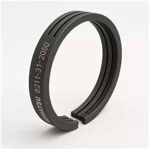 پیستون رینگ کامل (PISTON RING ASS) موتور دیزلی کوماتسو/ شماره فنی: 2050-31-6211