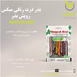 بذر ذرت رنگی میکس رویش بذر