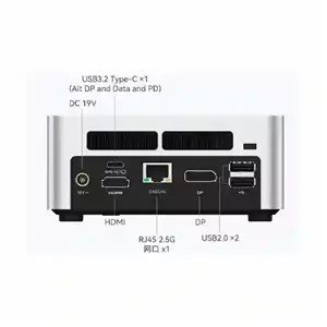 مینی کیس MINISFORUM مدل UN1290 پردازنده Core i9-12900HK