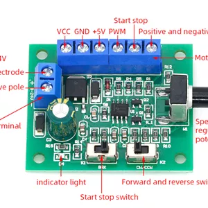 کنترل دور موتور براشلس brushless