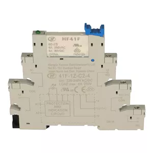 سوکت 220 ولت رله PLC برند هنگفا مدل HONGFA 41F-1Z-C2-4