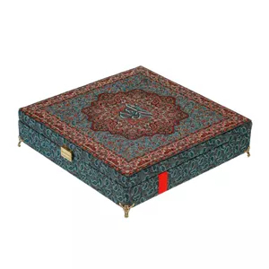 گز کرمانی لقمه و سوهان عسلی ترکیبی جعبه ترمه