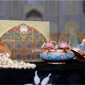 گـز لقمه پسته 38 درصد – 200 گرمی