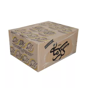 گز لقمه پسته 38 درصد زعفرانی فله‌ای کرمانی (کارتن 5 کیلوگرم)