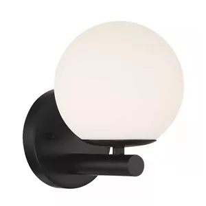 دیوارکوب مدرن حبابی تک شعله فلزی D130
