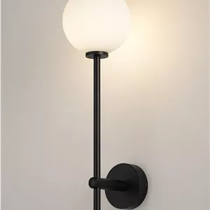 دیوارکوب مدرن شیک فلزی تک شعله حبابی D171