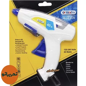 تفنگ چسب حرارتی استورم ۴۰w