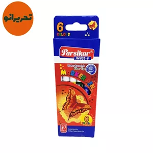 ماژیک ۶ رنگ پارسیکار