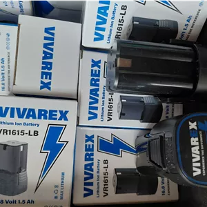 باتری۱۶/۸ ولت دریل شارژی براشلس ویوارکس مدل VR-1615-LB
