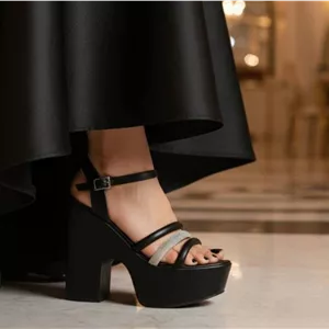 صندل مجلسی زنانه نگین دار مدل شمیم