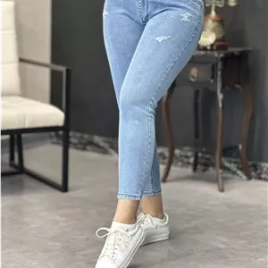 شلوار اسکینی زنانه جین اصلی