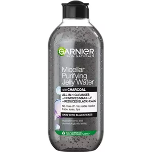 ژل میسلار واتر پاک کننده صورت و آرایش زغالی گارنیه Garnier Purifying Charcoal حجم 400 میل