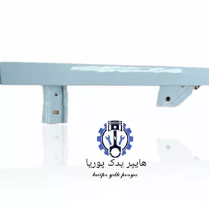 ابرویی زیر چراغ پراید سفید چپ شرکتی اصل  رنگ کوره ای