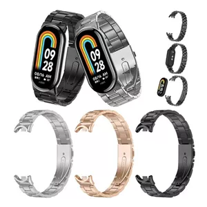 خرید بند فلزی 3BEAD مناسب شیائومی Mi Band 9 | بند استیل با کیفیت و مقاوم