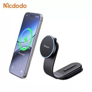 هولدر وایرلس شارژ مگنتی خم شونده موبایل مک دودو مدل MCDODO CH-6290 برای کلیه داشبوردهای خودرو