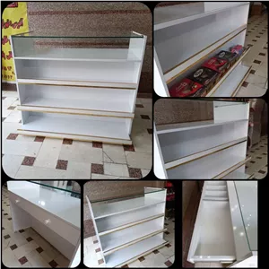 میز پیشخوان کانتر همراه طبقات تنقلات