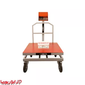 باسکول 500 کیلویی کمری بدنه تیرکس 90 90+ چرخ صنعتی