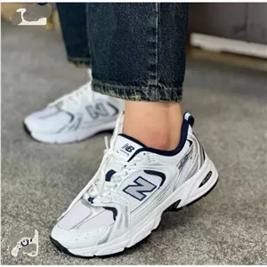 کفش نیو بالانس 530 سفید مشکی | راحتی و استایل روزمره