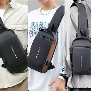 کیف کراس بادی ضد آب قفل دار usb اصلی
