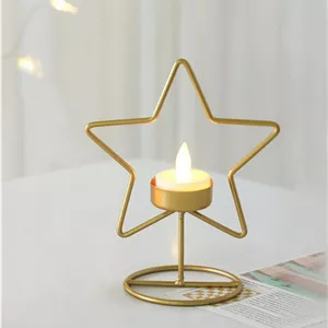 جاشمعی فلزی طرح ستاره N157